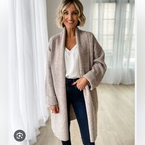 Anthropologie Cozy Women's Sweater in Taupe